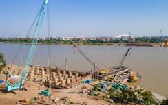 Trung Chính dồn lực bứt tốc trên đại công trường cầu Tứ Liên