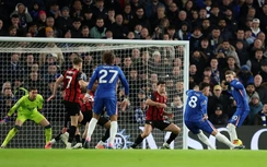 Hàng thủ lỏng lẻo, Chelsea bị Bournemouth cầm hòa ngay tại Stamford Bridge