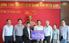 Bộ Xây dựng trao 1 tỷ đồng giúp Đắk Lắk khắc phục hậu quả mưa lũ