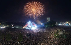 Thái Nguyên bừng sáng niềm tin và khát vọng vươn lên trong đêm đại nhạc hội chào năm mới
