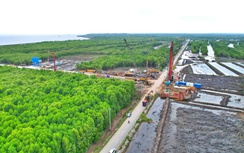 Giải phóng mặt bằng cao tốc Cà Mau - Đất Mũi: Người dân đồng thuận giao đất làm đường