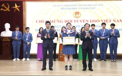Hà Nội: Gặp mặt, chúc mừng thành tích đội tuyển thi Olympic Khoa học trẻ quốc tế