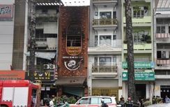 TP.HCM: Hiện trường vụ cháy quán ăn khiến 4 người tử vong trên đường Trần Hưng Đạo