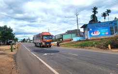 Gia Lai: Xử lý dứt điểm đoạn đường hỏng mất an toàn giao thông trên QL19