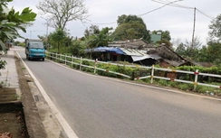 Vướng một hộ dân, dự án nâng cấp tuyến đường dài 500m phải quyết toán công trình