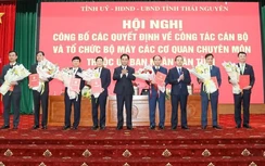 Ông Phạm Quang Anh giữ chức Giám đốc Sở Xây dựng tỉnh Thái Nguyên