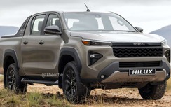 Toyota Hilux hoàn toàn mới lộ diện thiết kế