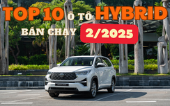 TOP 10 xe hybrid bán chạy: Innova Cross trở lại ngôi đầu