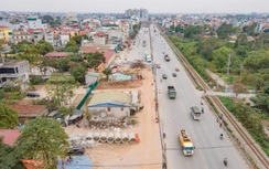 Toàn cảnh tuyến đường cửa ngõ Hà Nội 15 năm chưa cải tạo xong