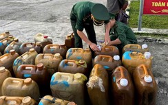 Tạm giữ 1.000 lít dầu D.O không có hóa đơn ở cảng Dung Quất