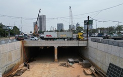 Ngắm hầm chui tại nút giao hoành tráng nhất TP.HCM sắp thông xe