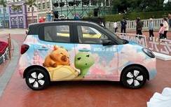 Cận cảnh xe điện mini Wuling Hongguang có ngoại hình ngộ nghĩnh
