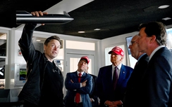 Ông Elon Musk chạy đua xây dựng lá chắn tên lửa Vòm Vàng cho Mỹ