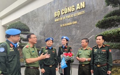 Bộ Công an cử 3 sĩ quan tham gia thực hiện gìn giữ hòa bình tại Nam Sudan