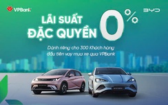 VPBank và BYD ưu đãi lãi suất độc quyền 0% trong 24 tháng cho khách hàng mua xe