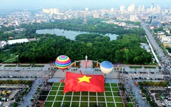 Nghệ An: Lễ chào cờ và bay đại kỳ Tổ quốc kỷ niệm ngày sinh Chủ tịch Hồ Chí Minh
