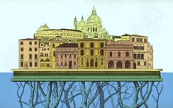 Kỳ lạ “thành phố nổi” Venice trụ vững 1.600 năm nhờ cọc gỗ