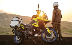 Bộ đôi Suzuki V-Strom nổi bật với màu sắc mới