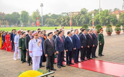 Lãnh đạo Đảng, Nhà nước và đại biểu Quốc hội vào Lăng viếng Chủ tịch Hồ Chí Minh