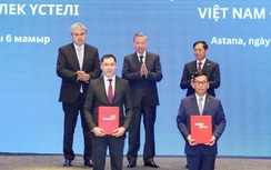 Ra mắt hãng hàng không Vietjet Qazaqstan