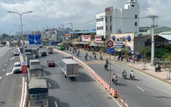 Nghiên cứu phân tách làn xe cơ giới và xe thô sơ trên quốc lộ, kéo giảm TNGT