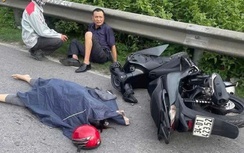 Hải Dương: Va chạm xe đầu kéo, con gái tử vong, cha bị thương