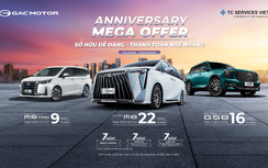GAC MOTOR Việt Nam mừng sinh nhật 1 năm với nhiều ưu đãi hấp dẫn