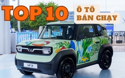TOP 10 ô tô bán chạy nhất tháng 6/2025