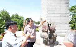 Bộ Xây dựng tổ chức "Hành trình đỏ" tri ân liệt sĩ tại Thanh Hóa