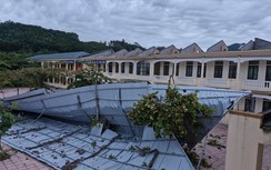 Hà Tĩnh: Kịp thời khắc phục trường học, nhà dân bị tốc mái do lốc xoáy