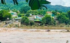 Liên tiếp 6 cây cầu bị nước cuốn sập trong hai ngày lũ dâng ở Nghệ An