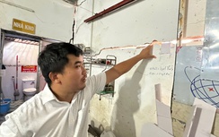 TP.HCM: Đình chỉ thi công công trình làm nhà dân nứt, sụt lún
