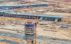 Hình ảnh mới nhất tháp không lưu cao 123m tại sân bay Long Thành