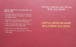 Hà Tĩnh: Thu hồi nhiều chứng chỉ hành nghề xây dựng do kê khai không trung thực	 