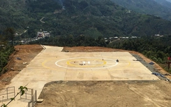 Đà Nẵng xây bãi đáp trực thăng tại các xã miền núi để phòng chống thiên tai
