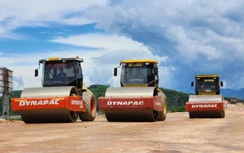 Tăng tốc đắp nền, nỗ lực đưa nút giao Trì Bình trên cao tốc Đà Nẵng - Quảng Ngãi về đích