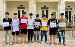 Phú Thọ: Triệu tập nhóm thanh thiếu niên mang hung khí, gây rối trật tự công cộng
