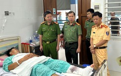 Điều tra vụ nam thanh niên lao xe tông gãy chân trung tá CSGT trên quốc lộ 1 qua Lâm Đồng