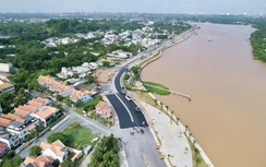 Đường ven sông Đồng Nai "né" nhà cổ trăm tuổi gấp rút hoàn thiện, tăng tốc về đích