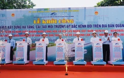 TP.HCM khởi công dự án cải tạo bờ Bắc Kênh Đôi