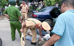 CSGT Lâm Đồng truy đuổi hơn 30km bắt chiếc ô tô "thông chốt"