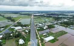 Đẩy nhanh tiến độ, dự án cao tốc Châu Đốc - Cần Thơ - Sóc Trăng gặp khó vì thiếu cát