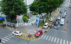 TP.HCM mở rộng vạch mắt võng tại 12 giao lộ: Giải pháp giảm kẹt xe, tăng hiệu quả rẽ phải
