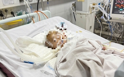 Quảng Ngãi: Bé trai bị bảo mẫu ném xuống nền nhà đã qua đời