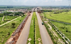 Bám công trường xuyên ngày đêm, gấp rút đưa đường nối sân bay Long Thành về đích