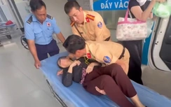 CSGT Đồng Nai kịp thời đưa người phụ nữ hôn mê đi cấp cứu