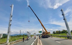 Tạm đóng luân phiên cao tốc Vĩnh Hảo - Phan Thiết để lắp camera giao thông