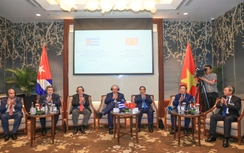 Bí thư thứ Nhất, Chủ tịch nước Cuba Miguel Diaz-Canel Bermudez gặp gỡ doanh nghiệp Việt