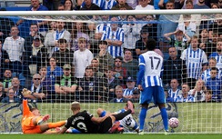 Sai lầm phản lưới, Brighton đánh rơi chiến thắng trước Tottenham