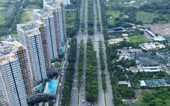 Cận cảnh tuyến đường Mai Chí Thọ sắp có làn riêng cho xe đạp trị giá hơn 12,7 tỷ đồng